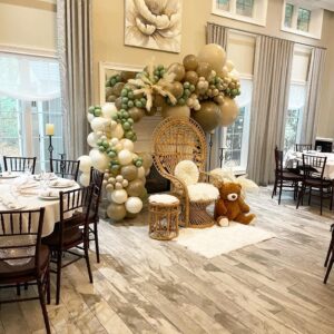 baby shower balloon arch