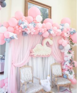 baby shower balloon arch