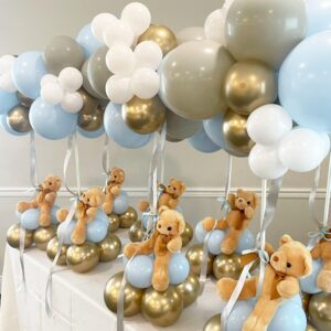 balloon centerpieces with teddy bears
